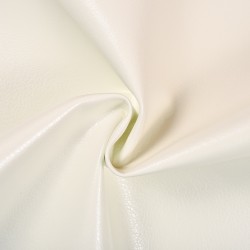 Ткань Дерматин (Кожзам) для мебели, цвет Белый (на отрез)  в Туапсе