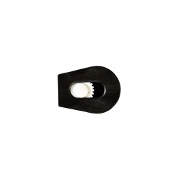 Зажим для шнура 4 мм KL  Чёрный + Белый (поштучно)  в Туапсе