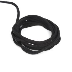 Шнур для одежды 4,5 мм, цвет Чёрный (на отрез)  в Туапсе