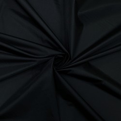 Ткань Дюспо 240Т WR PU Milky, цвет Черный (на отрез)  в Туапсе