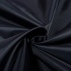 Подкладочная Таффета 190Т, цвет Темно-Синий (на отрез)  в Туапсе