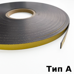 Магнитная лента для Москитной сетки 12,7мм с клеевым слоем (Тип А)  в Туапсе