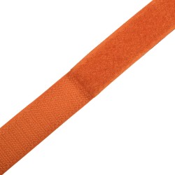 Контактная лента 25мм  Оранжевый (велькро-липучка, на отрез)  в Туапсе