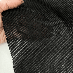 Сетка 3D трехслойная Air mesh 165 гр/м2, цвет Черный (на отрез)  в Туапсе